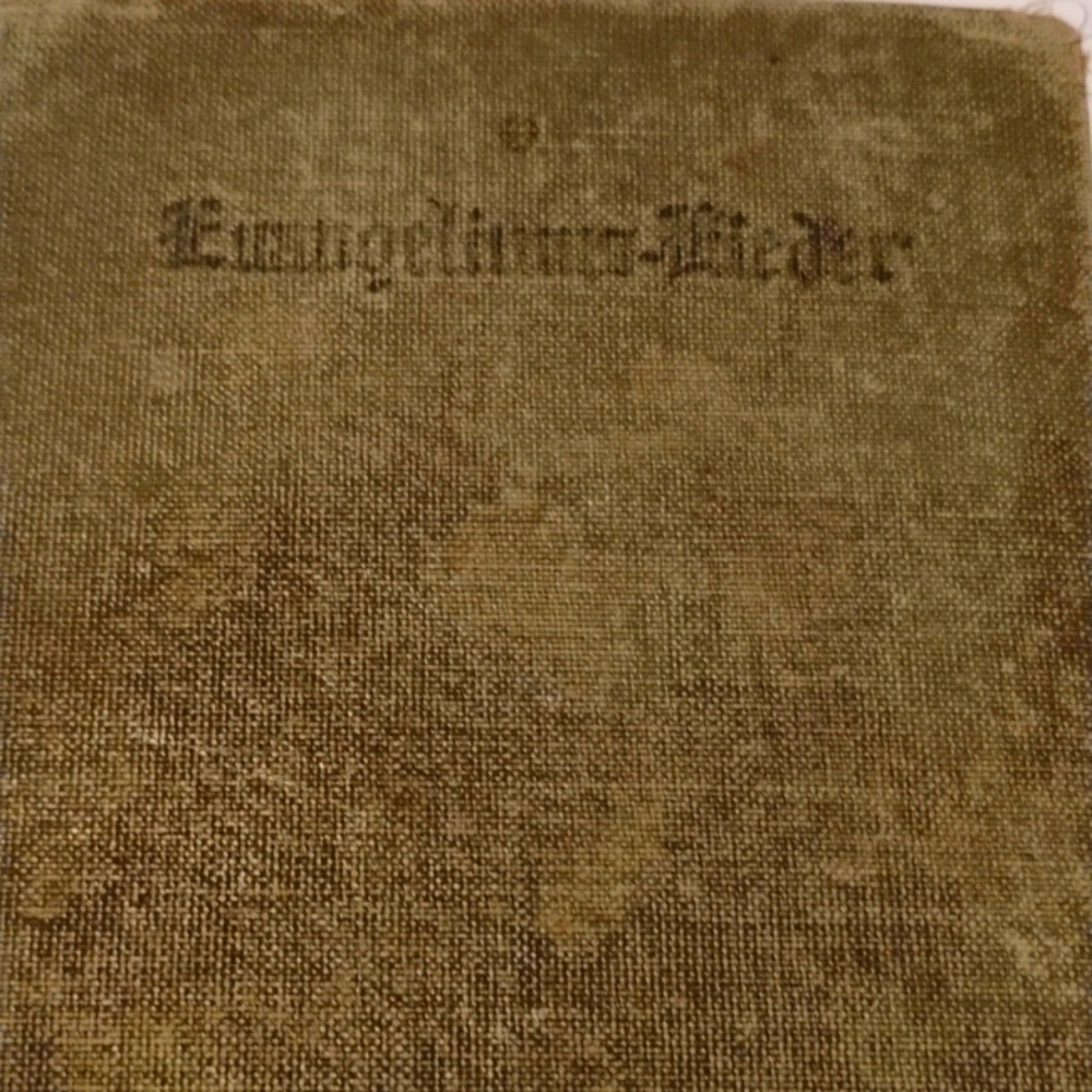 🎼 1897 ANTIQUE OLD WORLD 🌍 GERMAN HYMNS